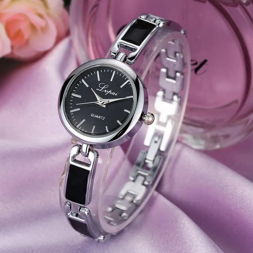 Women Bracelet Watch Round Quartz Movement Elegant Gift Fashion Jewelry Ladies Girls Dress Wristwatch smartwatch for Women 3