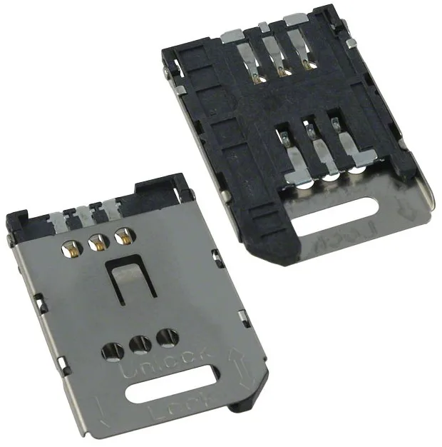

20pcs/lot 47388-2001 473882001 SIM card card seat 1.9mm high measure 6pin 100% New and Original