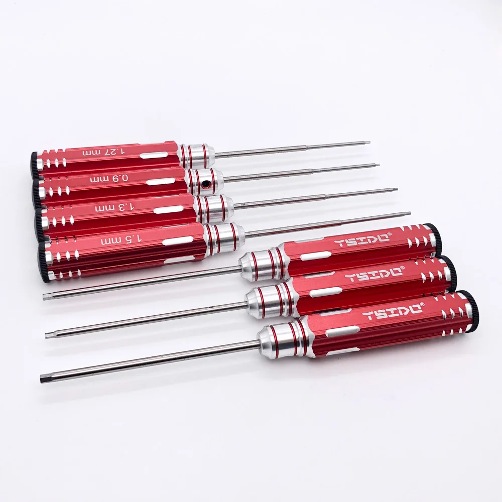YSIDO 0.9 1.27 1.3 1.5 2.0 2.5 3.0mm, 육각 스크루 드라이버 도구 렌치, Traxxas Axial RC 헬리콥터 자동차 항공기 FPV 드론용