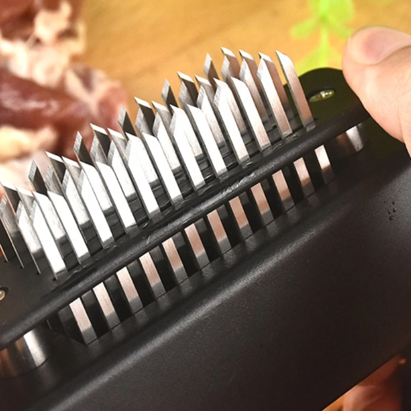 Meat Tenderizer Steel Needles Meat Tenderizer Steak Softener Hammer Pounder Kitchen Gadgets Cooking Tools