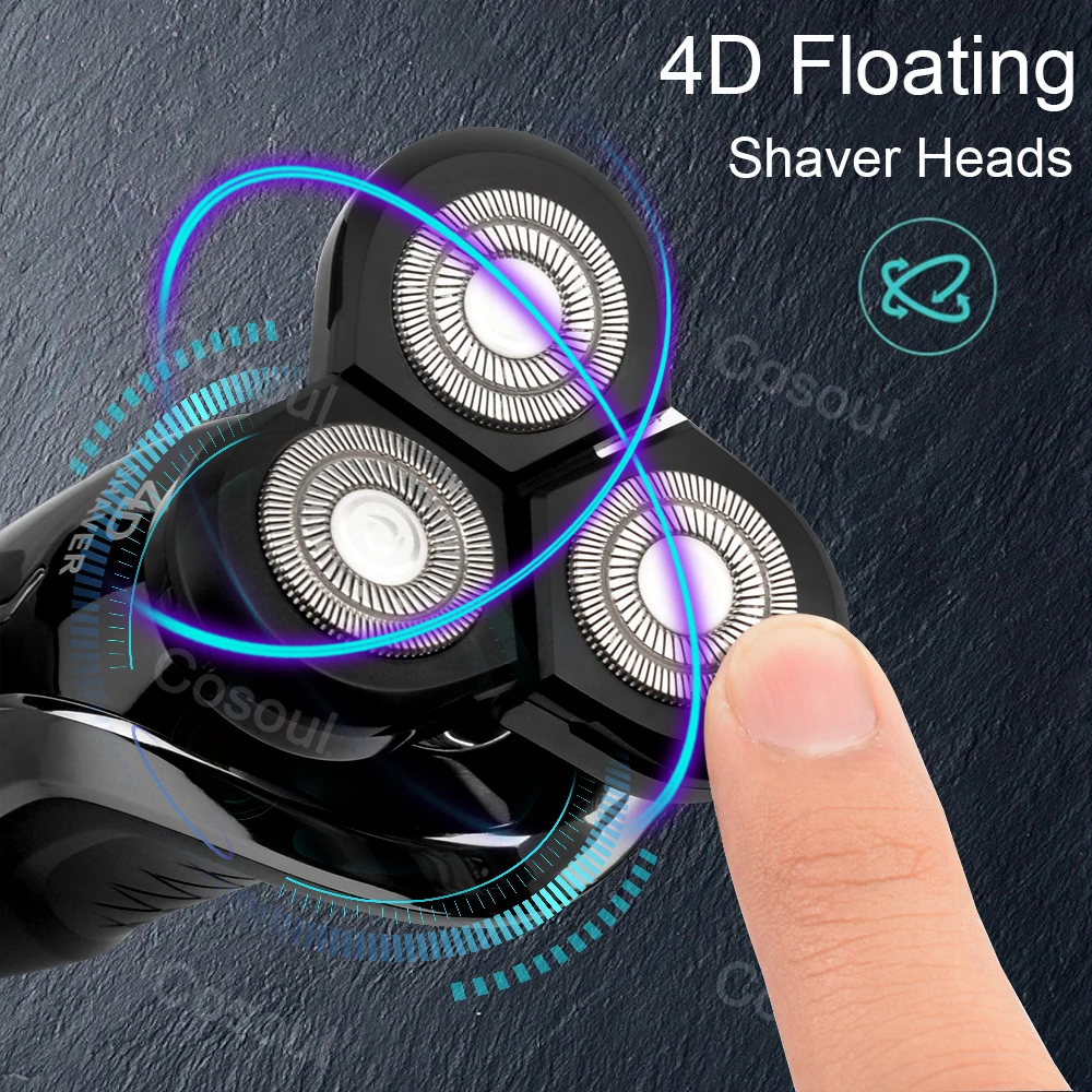 Shaver for Men Electric Shaver Powerful Beard Shaving Machine Electric Razor Rechargeable Waterproof electric shaver