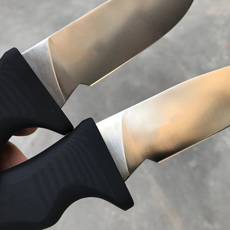 ATS-34 High Hardness High Quality Steel Jungle Survival Knife G10 Handle Fixed Blade With Kydex Scabbard For Wilderness Survival 3