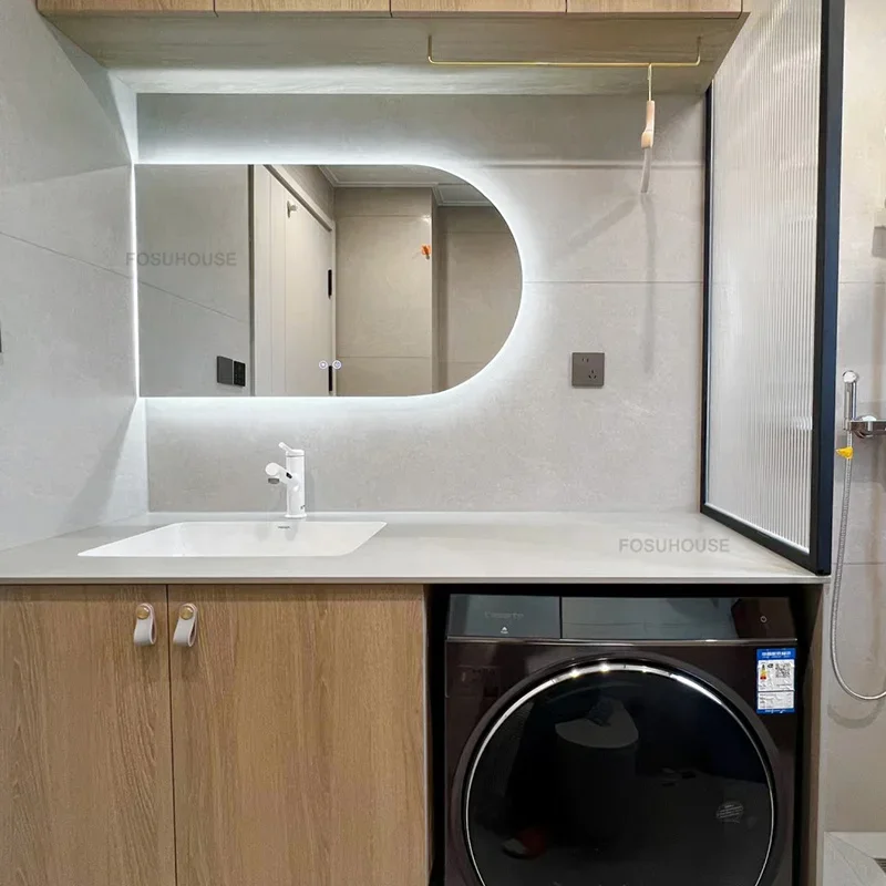 Description Picture 3 of itemMinimalist Bathroom Mirrors Home Touch Screen Smart Bath Mirrors Creative Bedroom Arched Wall-mounted Vanity Mirror with Light
