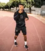 Men's Double layer Jogger Shorts 2 in 1 Short Pants Gyms Fitness Built-in pocket Bermuda Quick Dry Beach Shorts Male Sweatpants 6
