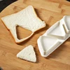 DIY Sushi Mold Household Lunch Box Onigiri Rice Ball Food Press Triangular Sushi Maker Mold Kitchen Bento Accessories Tools 4