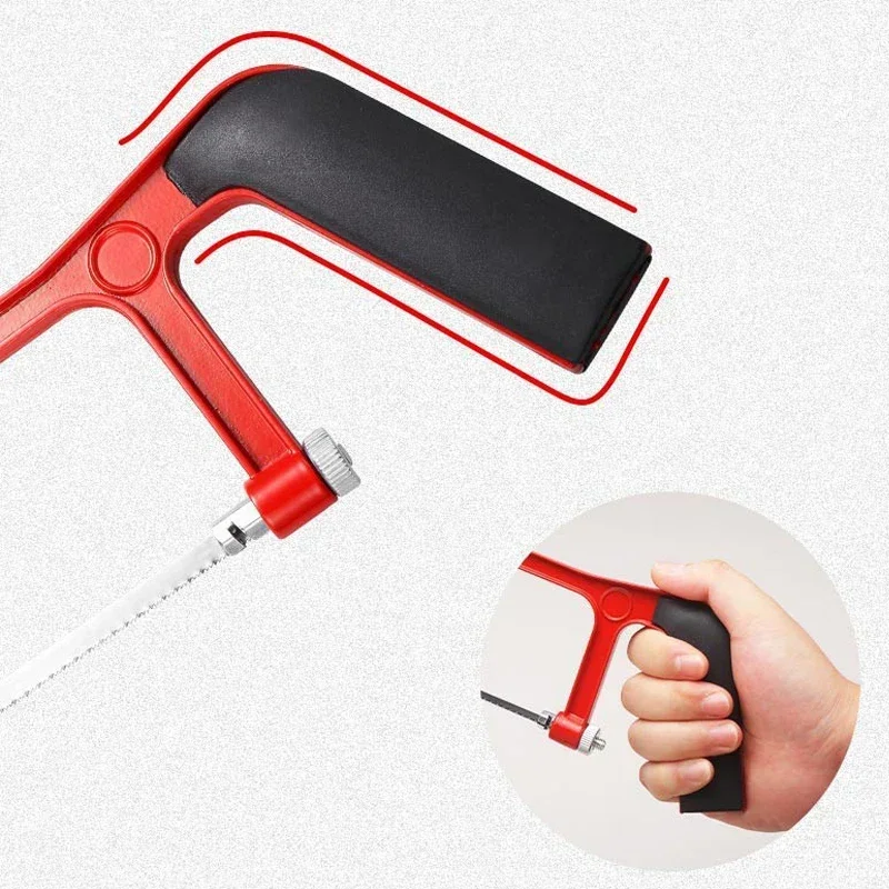 6 Inch Mini Hacksaw Portable Small Hand Saw Household Steel Saw For Cutting Wood PVC Pipe DIY Woodworking Tools hand saw