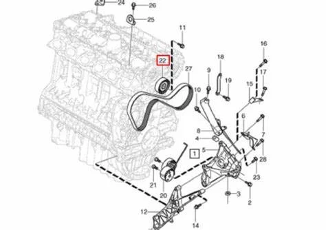 31401193 XC90 XC70 XC60 V70 Idler pulley, flange screw