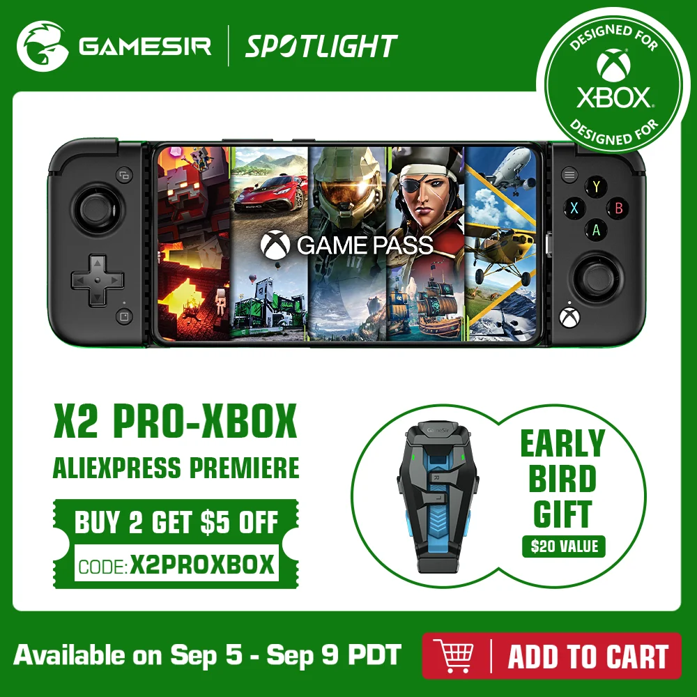 Gamesir X2 Pro Xbox Gamepad Android Tipo C Controlador De Jogo Móvel
