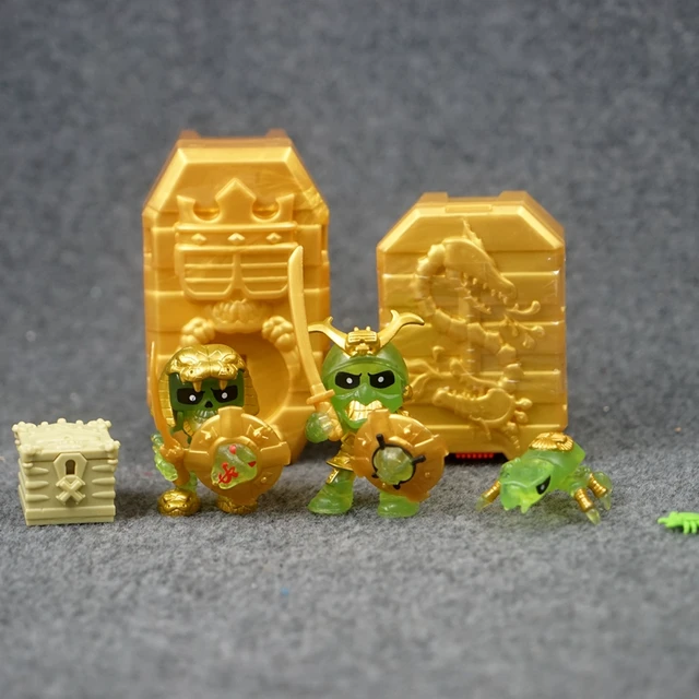 Original Treasure X Alien Action Figures para crianças, dragão dourado  pirata, esqueleto, rei modelo de jogo, brinquedos colecionáveis, presente  para crianças - AliExpress