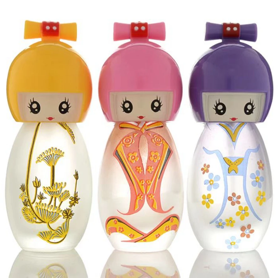 20ml Japanese Kimono Doll Perfume Bottle Stained Glass Doll Perfume Bottle