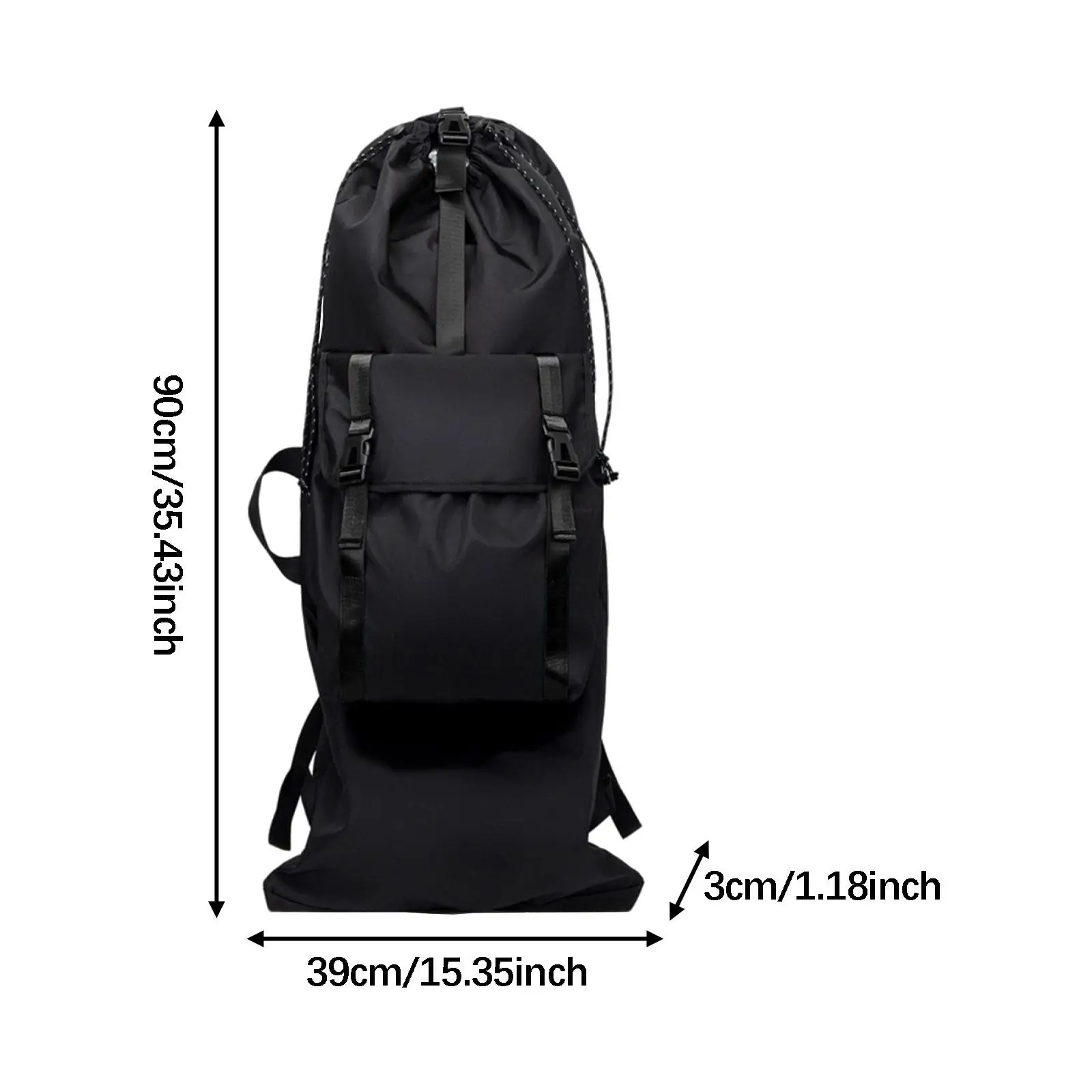 Skateboard Backpack ,Portable ,Adjustable Straps ,Travel Backpack Longboard Carry Bag Skateboard Bag for Travel Skating