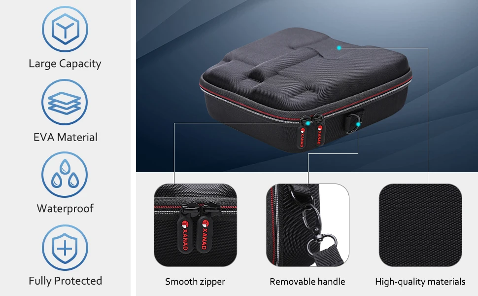 XANAD EVA Hard Case para Binóculos TQYUIT,