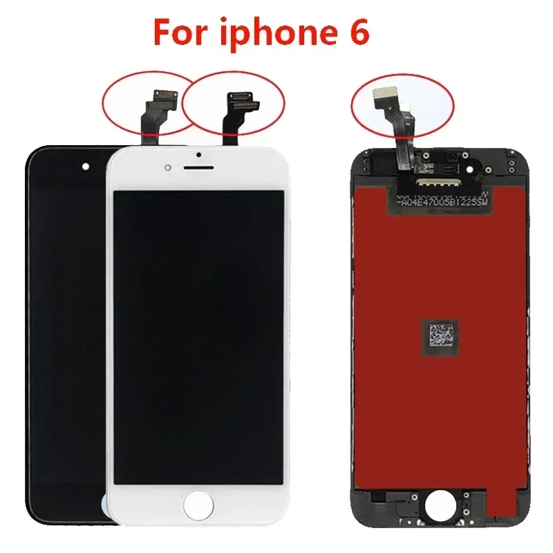 Per Iphone 6G Lcd Assemblea di Schermo, Aaa + Grade, per Iphone 5 5s 5G 6G 6S per Iphone 7G 7 Più 8G 8 Più Lcd assemblea di Schermo - Image 2