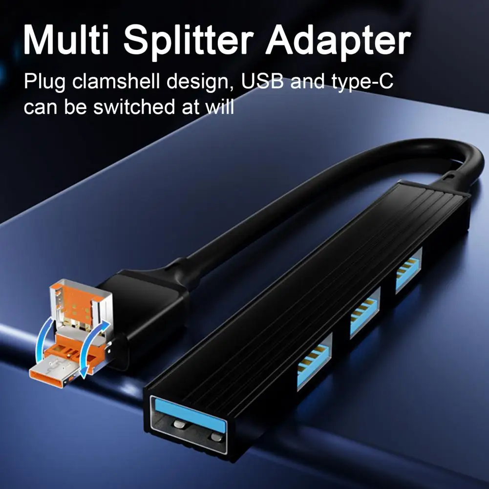 

USB2 0 Type C Hub Type C 5 Ports Multi Splitter OTG Data Adapter USB Power Adapter for 13 15 Air Mi Pro PC Laptop