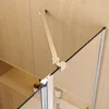 43 in.  W * 58 in.  H Frameless Folding Shower Doors for Bathtub, 1/4" (6mm) Thick SGCC Tempered Glass Door 3