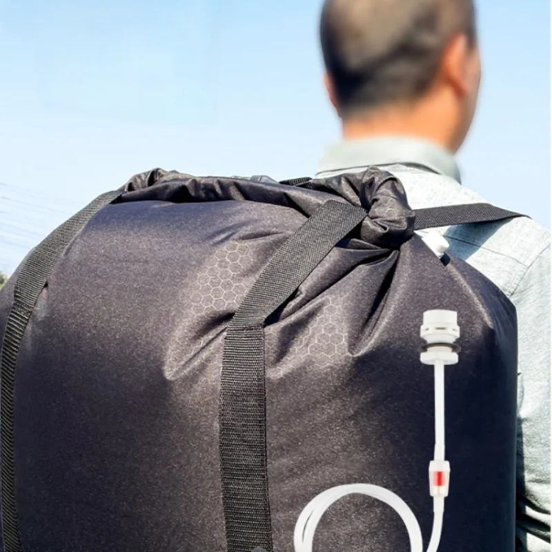 S354 Portable Fish Bag with Shoulder Straps, Oxygenation Tote for Fishing and Aquatic Transport, Durable Qiankun Bag