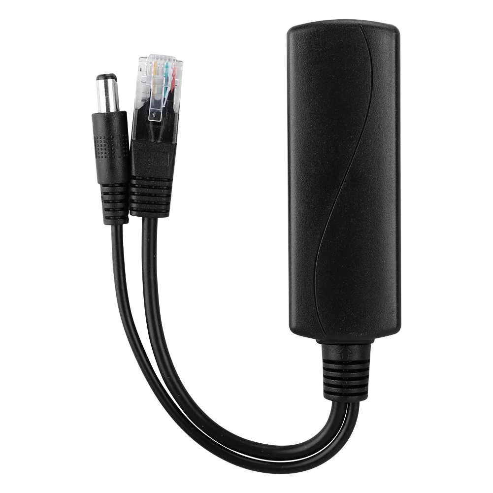 POE Power Supply Adapter 48V To 12V Cable Splitter Injector for Huawei for Hikvision
