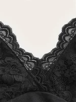 Lace V-neck Halter Top Women Summer Sexy Grunge Punk Goth Backless Ruched Crop Top Cami Top Streetwear Y2K Clothes 2024 - Image 2