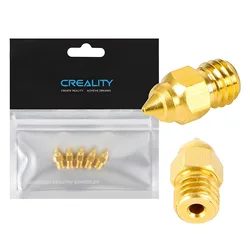 5-Piece Set Brass Nozzles for 3D Printing - Multiple Sizes (Red)