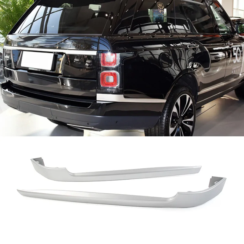 

1 Pair Silver Rear Bumper Side Cladding Trim For Land Rover Range Rover 2013-2022 Car Accessories