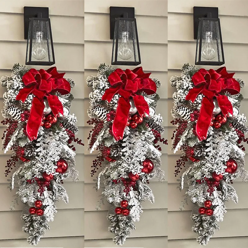 Christmas Flower Wreath Vine 6