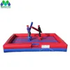 Backyard Pedestal Inflatable Gladiator Game Inflatable Jousting Arena PVC Fighting Arena For Outdoor Interactive Challenge 1