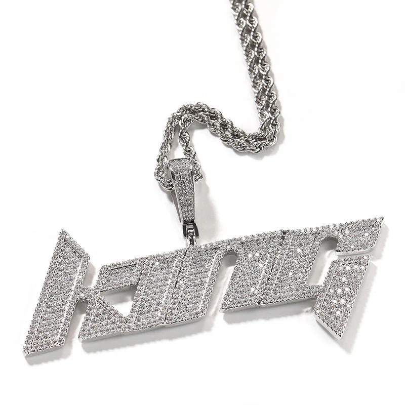 para homens hip hop cz pedra bling