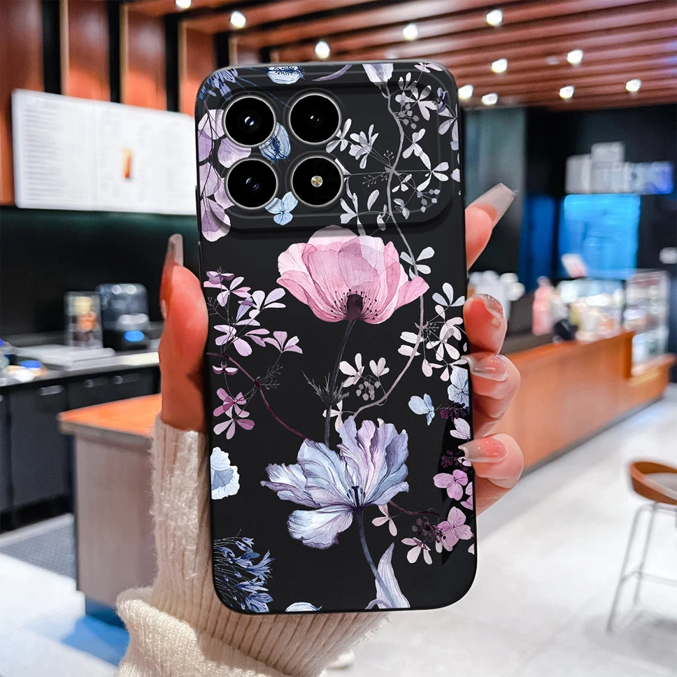 Cute Cat Soft Liquid Silicone Phone Case - Anti-Slip & Lightweight Protective Shell