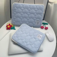 New Cloud Laptop Sleeve Ipad Bag Cotton Large Capacity Storage Embroidery 11/13/14 /15 15.6 16 Inch Notebook Pouch - Image 6