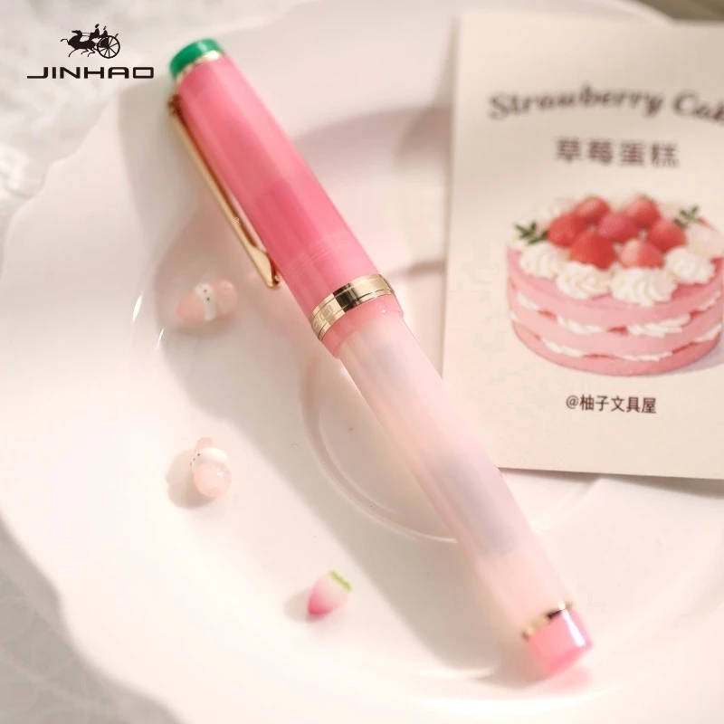 JINHAO 82 Fountain Pen 2026 Limited Flower Series EF/F/M/Bent