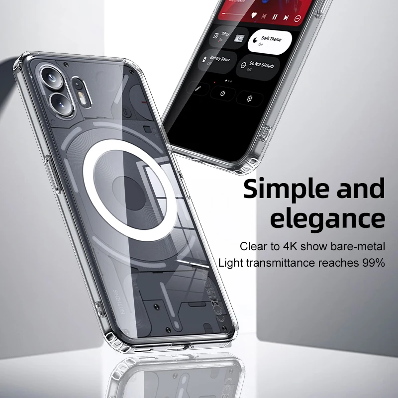 Shockproof Magnetic Wireless Charging Protective Case with Airbags