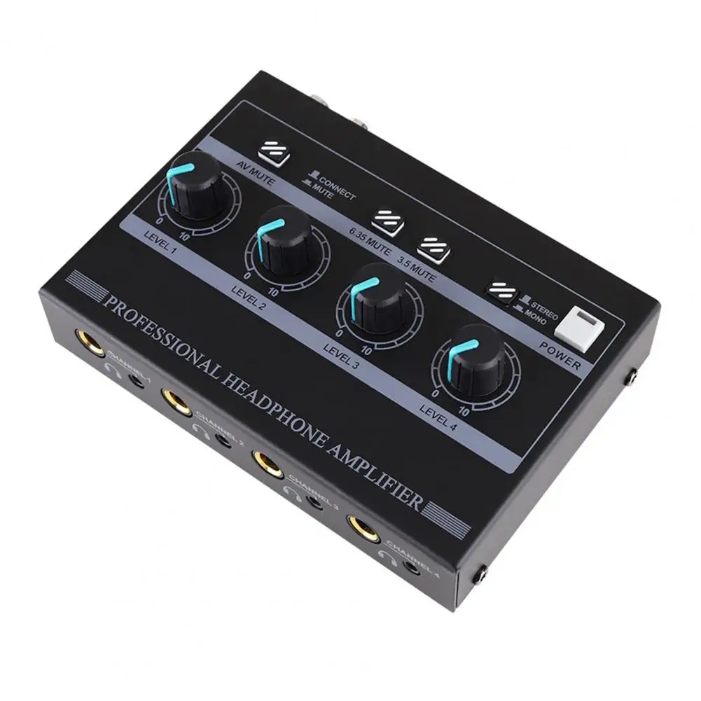 Headset Power-Amplifier Excellent Rechargeable Headphone Power-Amplifier 8-Channel Headphone for Studio
