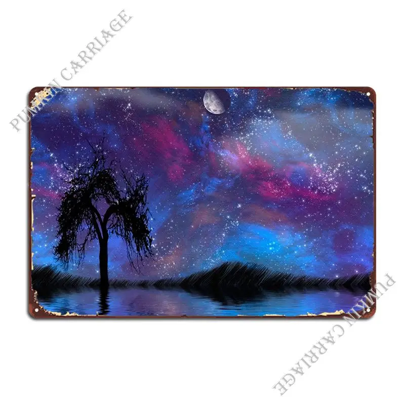 

Colors Of Universe Metal Plaque Poster Painting Club Bar Club Tin Sign Poster