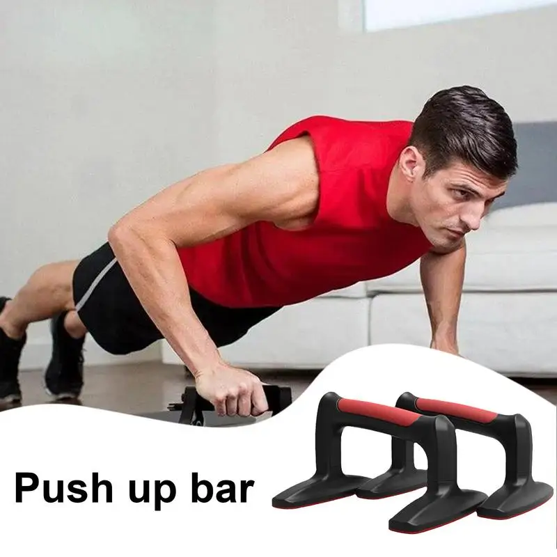 Push Up Bar 1 Pair Home Gym Push Up Handles Anti-Slip Sturdy Structure Ergonomic Home Gym Handles Fitness Enhance Your