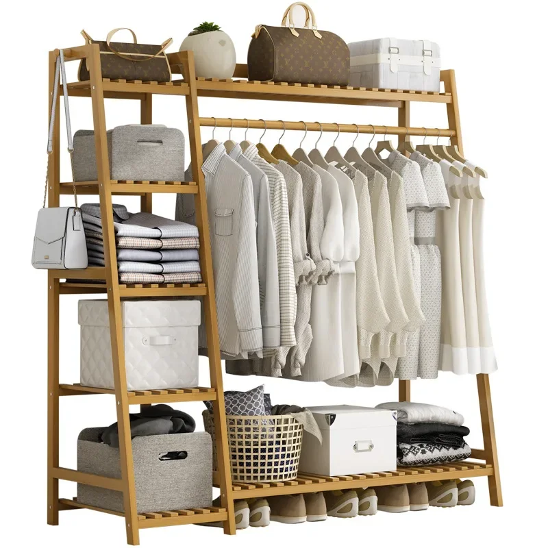Movable Clothes Hanger Coats Clothing Rack