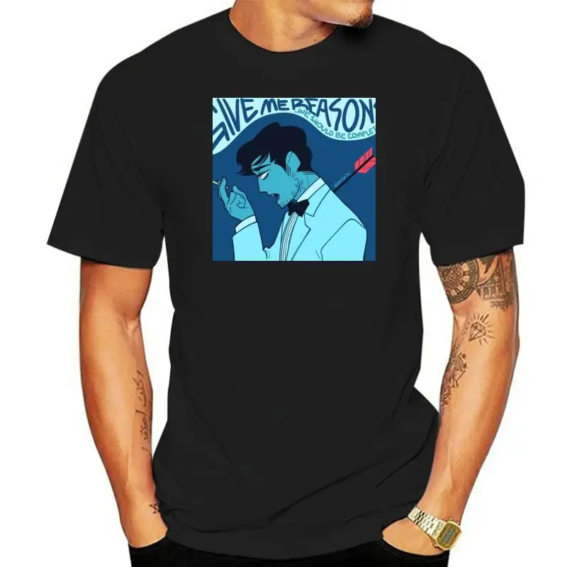 

Joji Slow Dancing In The Dark Give Me Reason We Should Be Complete Black T-Shirt Loose Size Tee Shirt