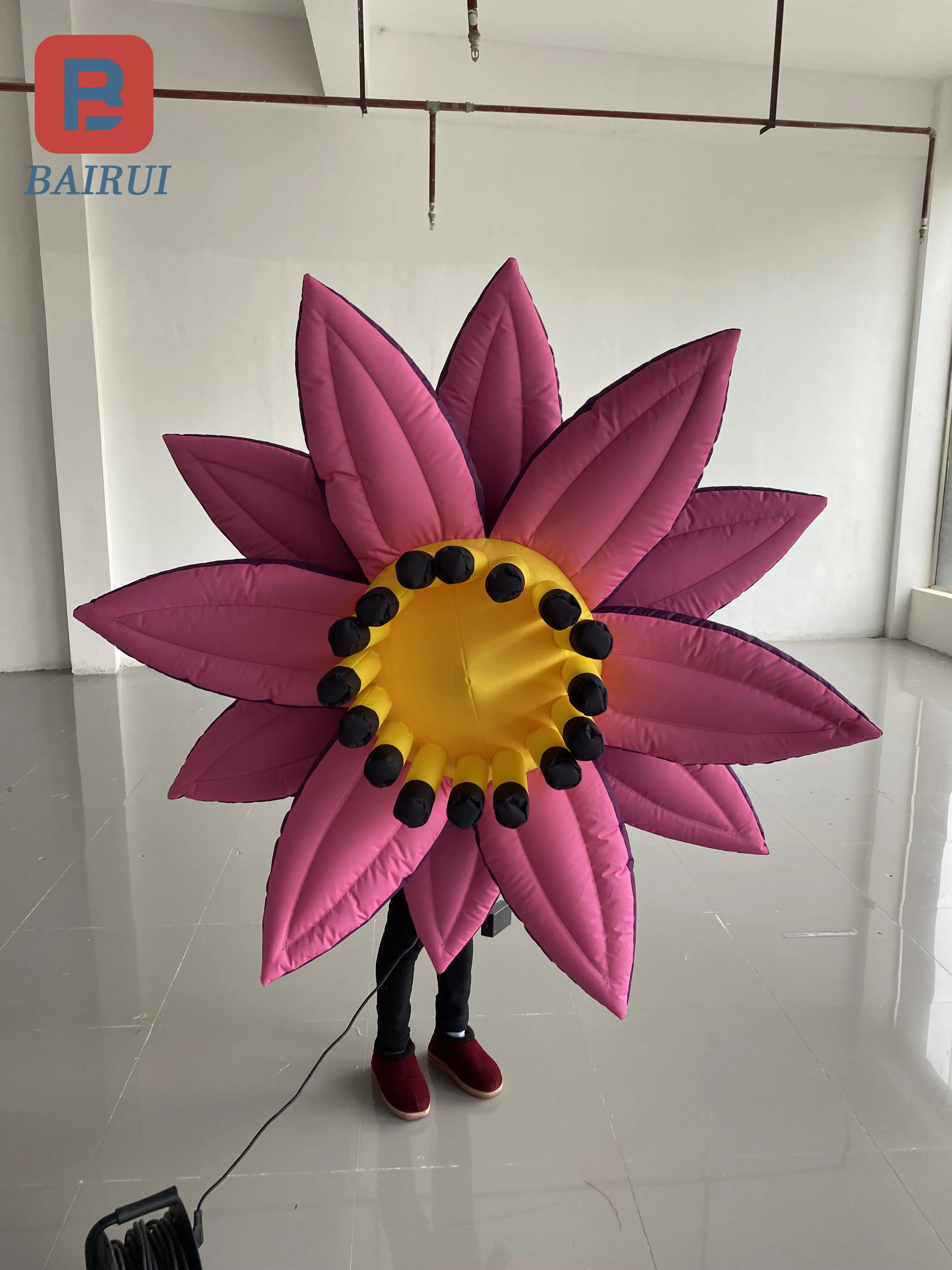 

Inflatable simulation cartoon flowers display window plant hanging gas model bazaar flash outdoor decoration