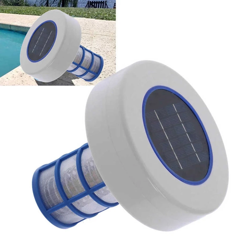 

Solar Powered Pool Ionizer Pool Ionizer Cleaner Swimming Pool SPA Fountain Cleaning Equipment