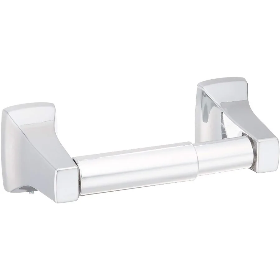 Contemporary Chrome Wall Mount Toilet Paper Holder