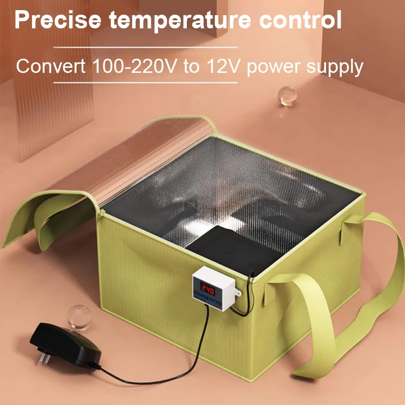 Bread Dough Fermentation Box Yogurt Maker Temperature Adjustable Rice Wine Natto Fermenting Machine Raising Proofer Meals Heater 4