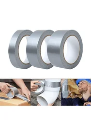 Durable High - Adhesive Silver Gray Waterproof Cloth Tape, 10 - Meter Roll for 10M