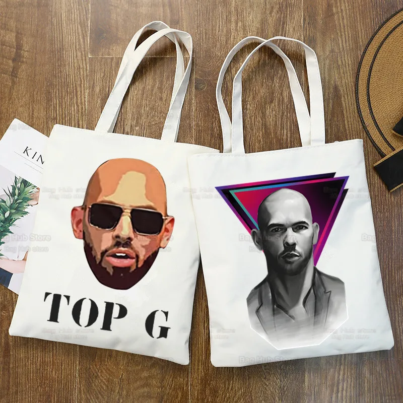 

Сумка-тоут для покупок с надписью «Free Top G»