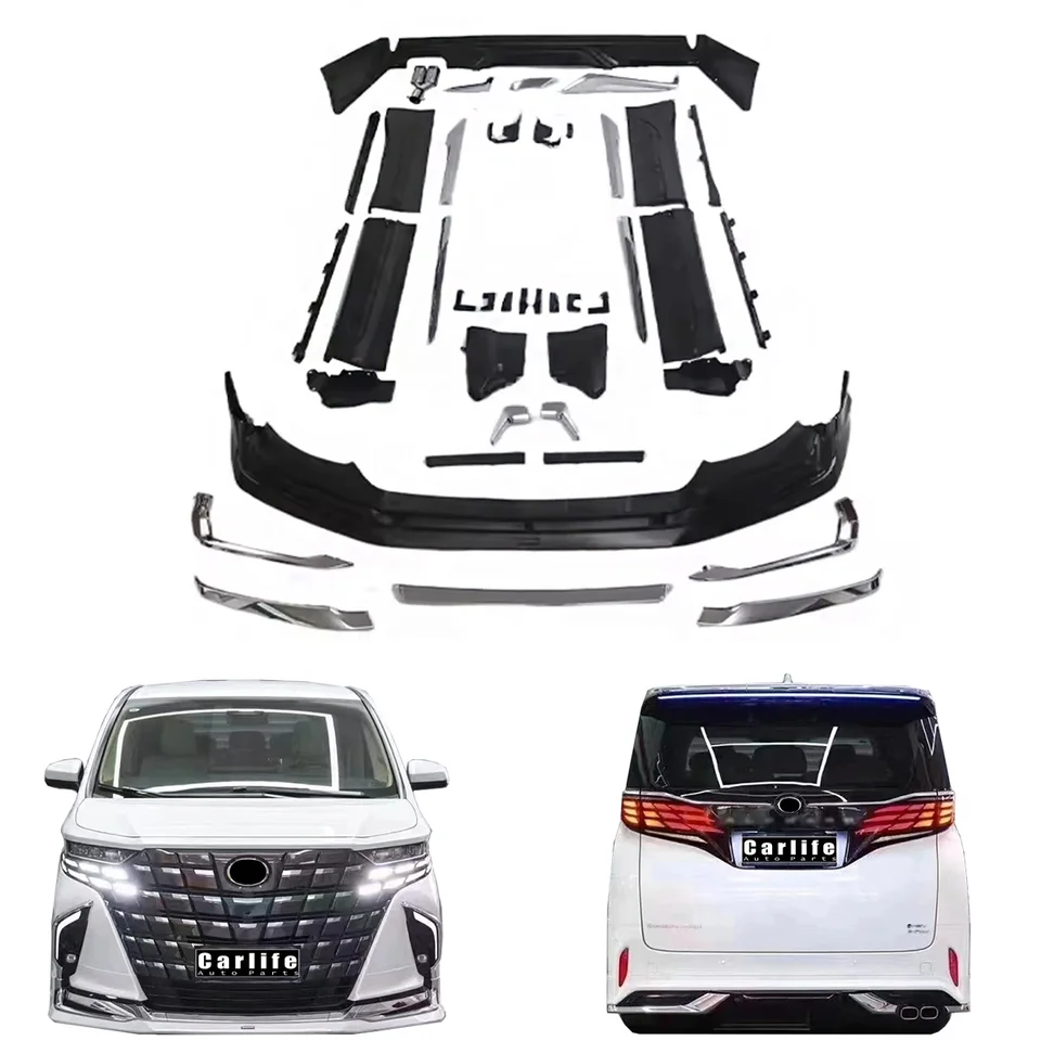 For Alphard 40 series car body kit for toyota alphard 2024