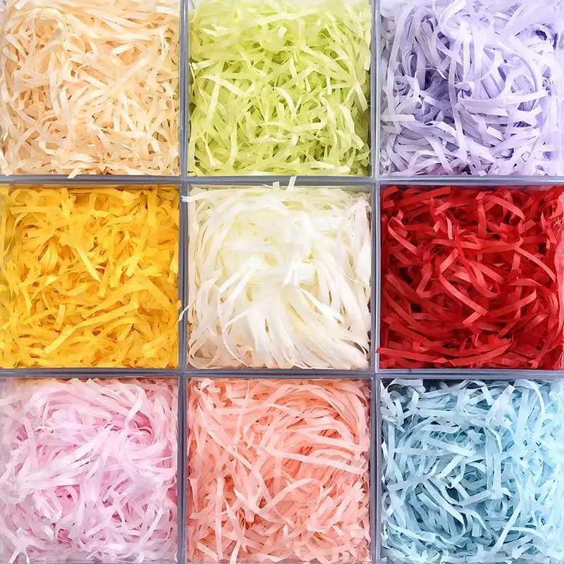 Shredded Crinkle Paper Strands Confetti DIY Gift Box Filling Party Wedding Christmas Decor