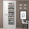 Fabric Over Door Hanging Organizer with Side Pockets Wall Mount Storage for Stuffed Animals - Efficient Door Storage Solution 6