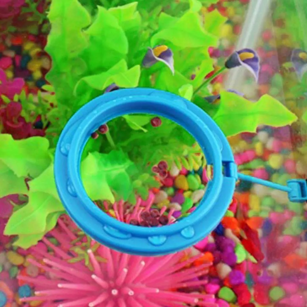 Fish Food Feeding Ring Aquarium Fish Tank Feeder Tropical Food Feeding Assistant Pet Aquarium Accessories fish feeding ring