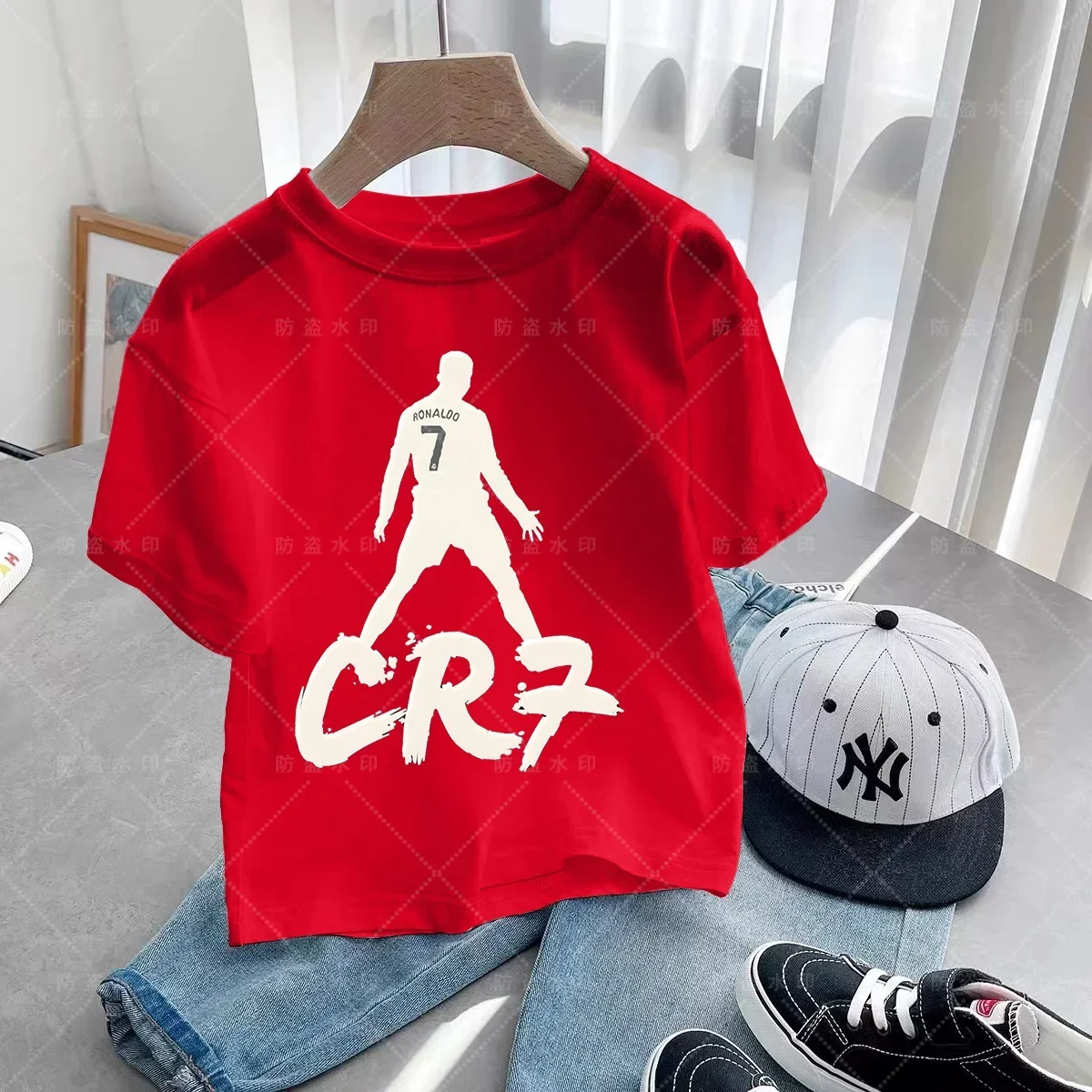 Summer Cotton Cristiano Ronaldo Kids T-shirt - Outdoor Casual Sports Tee
