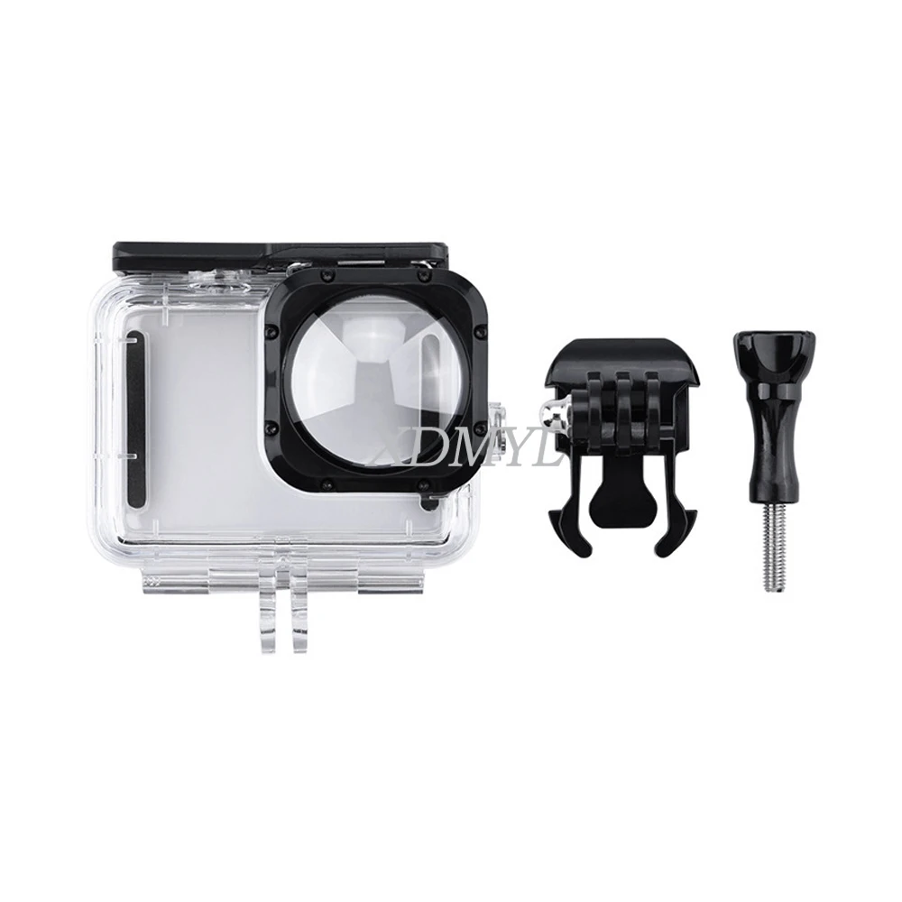 GoPro Hero 용 광각 렌즈 방수 케이스 13 12 11 10 9 MAX 수중 다이빙 보호 커버 카메라 액세서리