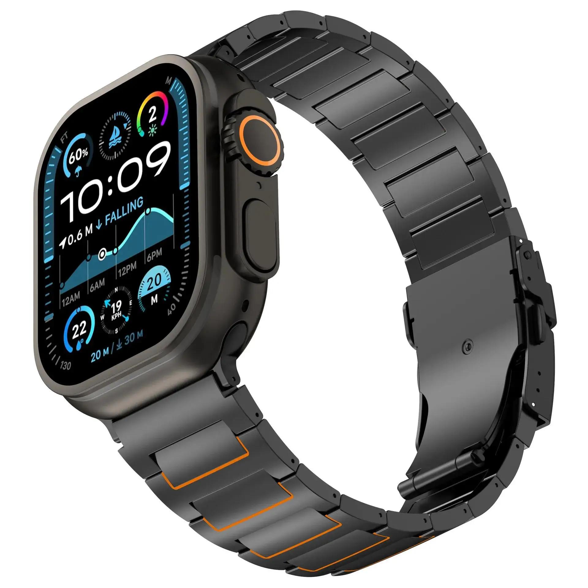 Luxurious Titanium Metal Band