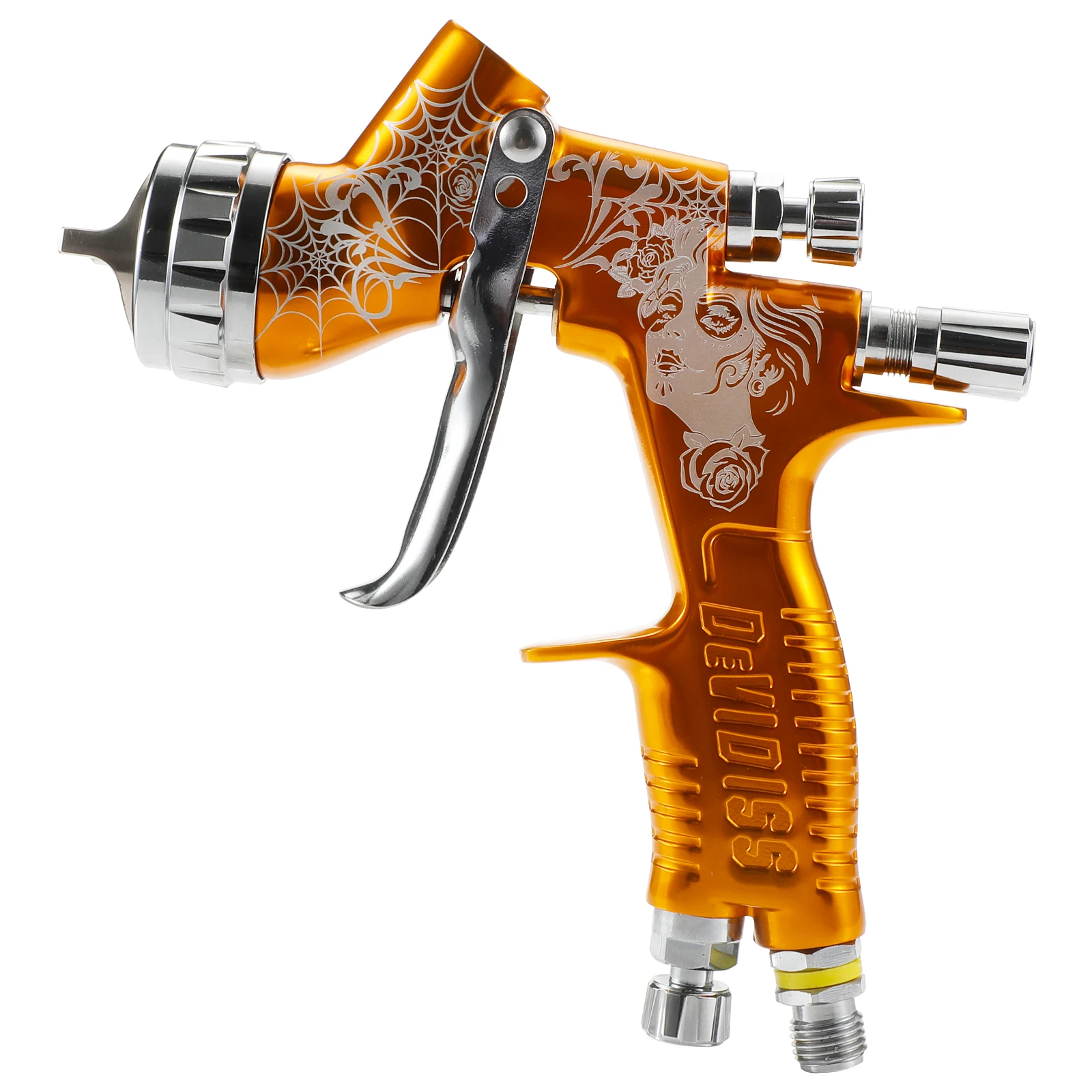 

DEVIDISS GTI PRO 600ML 1.3TIP Made in UK original GTi PRO Lite Spray Gun Service /black spray paint spray chrome paint